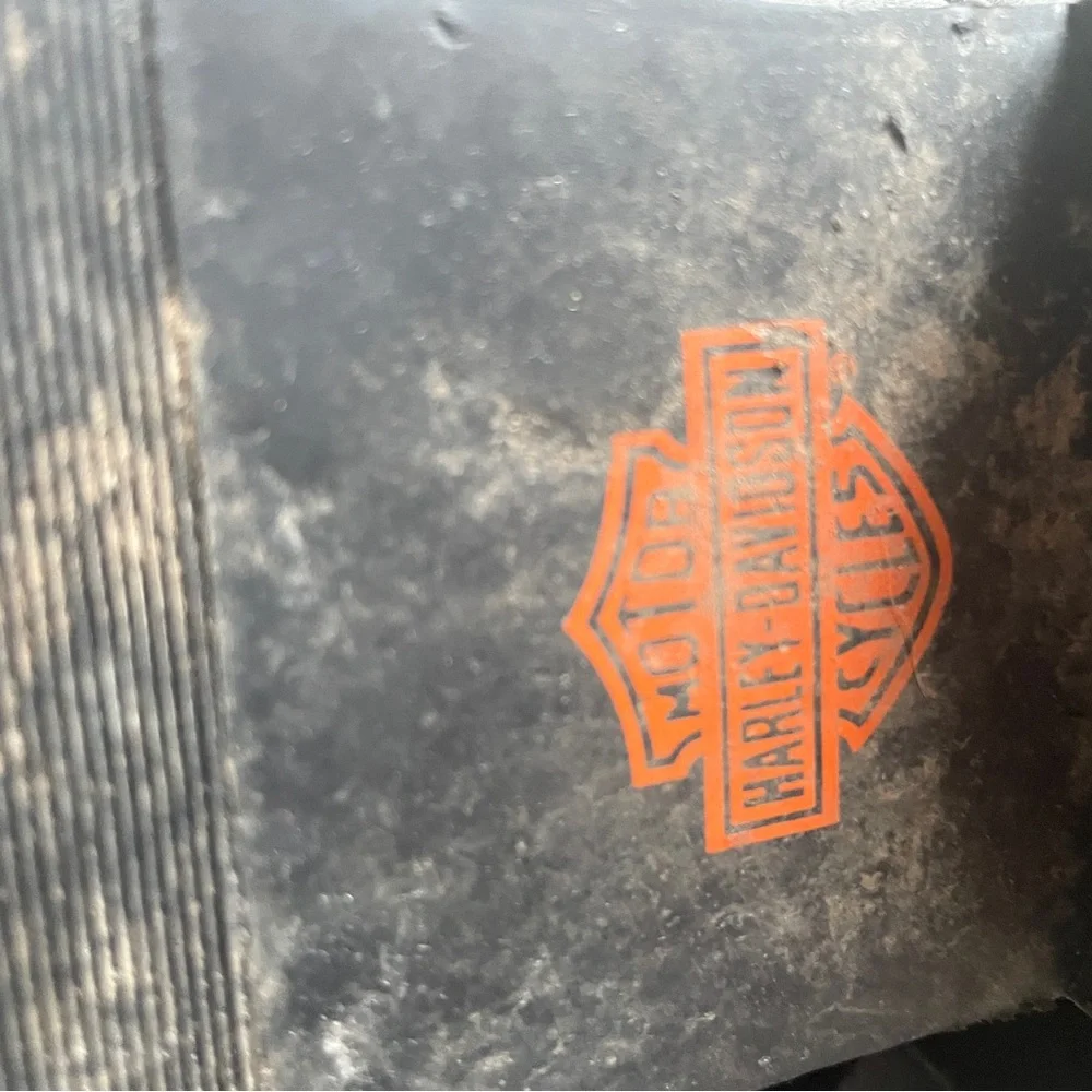 🏍️ Vintage Harley-Davidson Black Studded Leather After Riding Boots 🏍️ - Picture 6 of 10